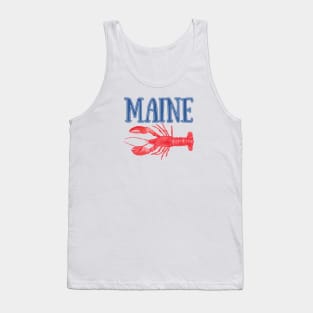 Maine Watercolor Lobster - Maine Lobster Tank Top